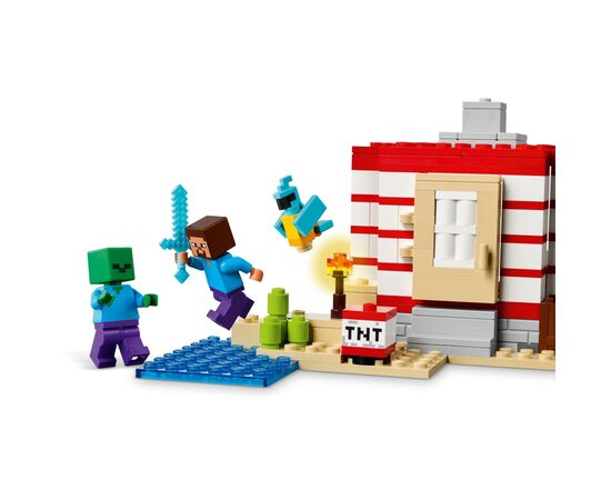 Конструктор LEGO Minecraft Дом из взрывчатки в джунглях (21275), изображение 6 Конструктор LEGO Minecraft Дом из взрывчатки в джунглях (21275), изображение 6