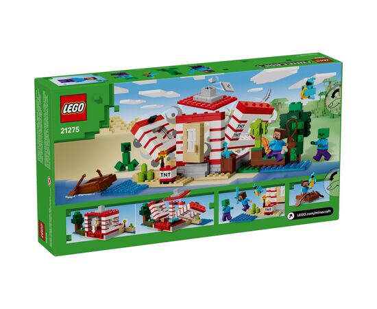 Конструктор LEGO Minecraft Дом из взрывчатки в джунглях (21275), изображение 8 Конструктор LEGO Minecraft Дом из взрывчатки в джунглях (21275), изображение 8