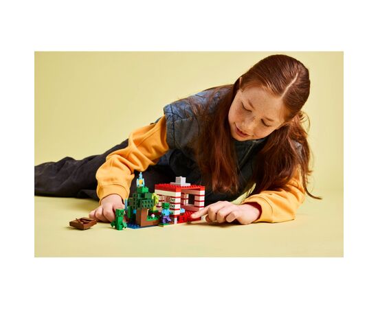 Конструктор LEGO Minecraft Дом из взрывчатки в джунглях (21275), изображение 9 Конструктор LEGO Minecraft Дом из взрывчатки в джунглях (21275), изображение 9