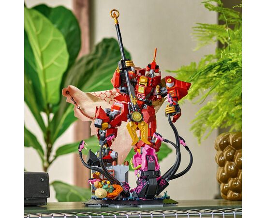 Конструктор LEGO NINJAGO Робот Вогняного Лицаря (71846), зображення 10 Конструктор LEGO NINJAGO Робот Вогняного Лицаря (71846), зображення 10