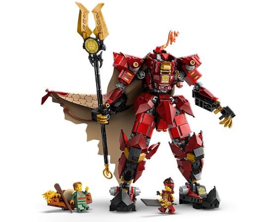 Конструктор LEGO NINJAGO Робот Вогняного Лицаря (71846), зображення 3 Конструктор LEGO NINJAGO Робот Вогняного Лицаря (71846), зображення 3
