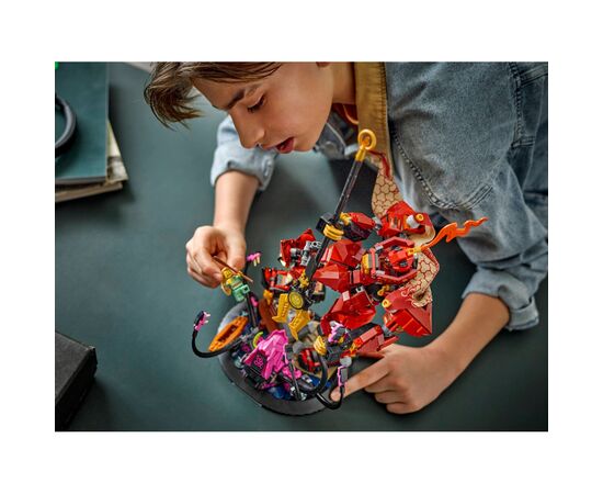 Конструктор LEGO NINJAGO Робот Вогняного Лицаря (71846), зображення 7 Конструктор LEGO NINJAGO Робот Вогняного Лицаря (71846), зображення 7