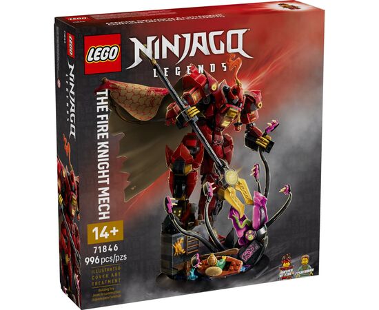 Конструктор LEGO NINJAGO Робот Вогняного Лицаря (71846)