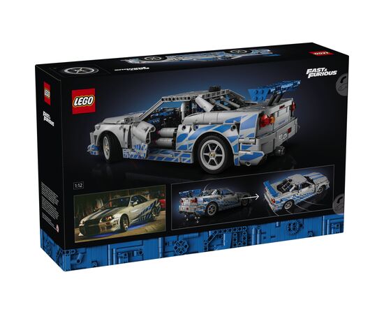 Конструктор LEGO Technic Подвійний форсаж Автомобіль Nissan Skyline GT-R (42210), зображення 8 Конструктор LEGO Technic Подвійний форсаж Автомобіль Nissan Skyline GT-R (42210), зображення 8