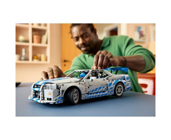 Конструктор LEGO Technic Подвійний форсаж Автомобіль Nissan Skyline GT-R (42210), зображення 9 Конструктор LEGO Technic Подвійний форсаж Автомобіль Nissan Skyline GT-R (42210), зображення 9
