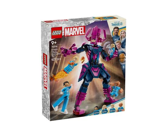 Конструктор LEGO Marvel Фантастична четвірка проти Галактуса: фігурка для збирання (76316)