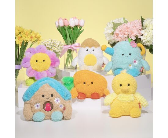 Мягкая игрушка BumBumz SpringBumz Желтый Цыпленок Камми, 11 см (RBBZ00613), изображение 6 Мягкая игрушка BumBumz SpringBumz Желтый Цыпленок Камми, 11 см (RBBZ00613), изображение 6