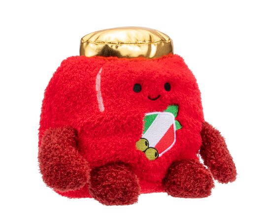 Мягкая игрушка BumBumz TakeoutBumz Банка с Красным Соусом Серафина, 19 см (RBBZ00493), изображение 4 Мягкая игрушка BumBumz TakeoutBumz Банка с Красным Соусом Серафина, 19 см (RBBZ00493), изображение 4