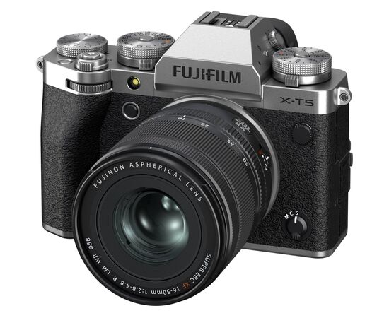 Цифровой фотоаппарат Fujifilm X-T5 + XF16-50 mmF2.8-4.8 R LM WR Kit Silver (16842565), изображение 2 Цифровой фотоаппарат Fujifilm X-T5 + XF16-50 mmF2.8-4.8 R LM WR Kit Silver (16842565), изображение 2