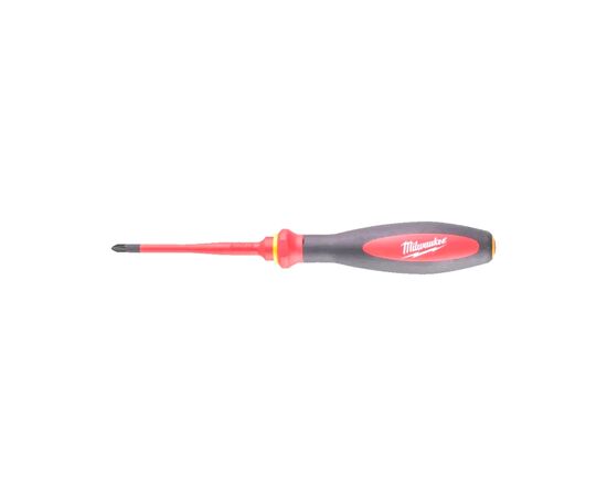 Отвертка Milwaukee VDE диэлектрическая тонкая PZ1х80мм (4932471450)