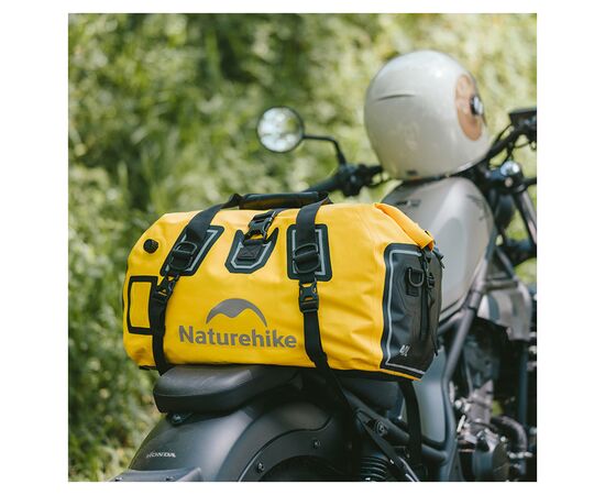 Сумка дорожная Naturehike Водонепроникна CNK2450XB015, 90 л, жовта (6975641883722), изображение 2 Сумка дорожная Naturehike Водонепроникна CNK2450XB015, 90 л, жовта (6975641883722), изображение 2