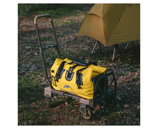 Сумка дорожная Naturehike Водонепроникна CNK2450XB015, 90 л, жовта (6975641883722), изображение 3 Сумка дорожная Naturehike Водонепроникна CNK2450XB015, 90 л, жовта (6975641883722), изображение 3