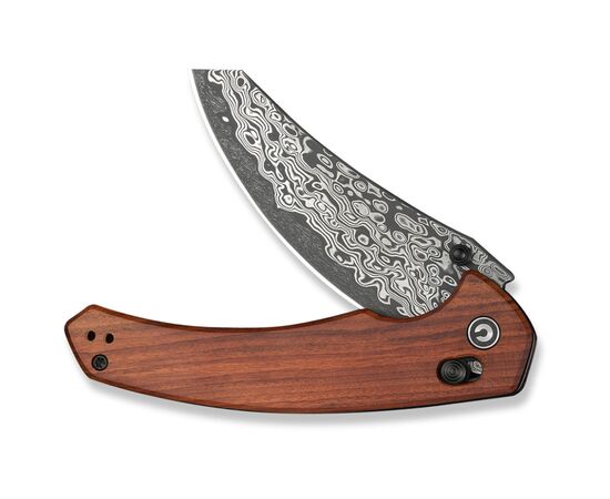 Ніж Civivi Sixgill, Guibourtia Wood, Damascus (C24050-DS1), зображення 4 Ніж Civivi Sixgill, Guibourtia Wood, Damascus (C24050-DS1), зображення 4