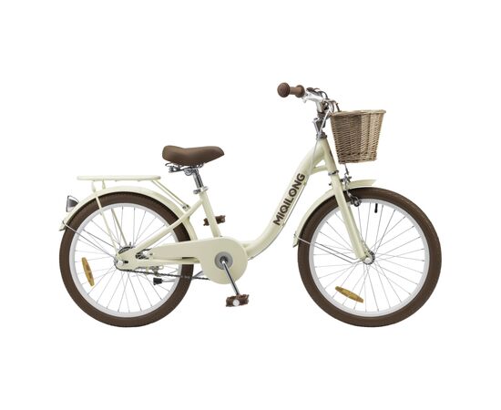 Детский велосипед Miqilong LS 20" бежевий (RBB-LS20-BEIGE), изображение 2 Детский велосипед Miqilong LS 20" бежевий (RBB-LS20-BEIGE), изображение 2