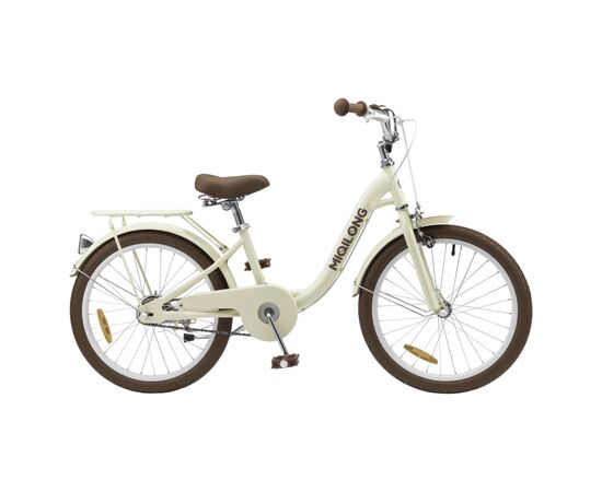 Детский велосипед Miqilong LS 20" бежевий (RBB-LS20-BEIGE), изображение 5 Детский велосипед Miqilong LS 20" бежевий (RBB-LS20-BEIGE), изображение 5