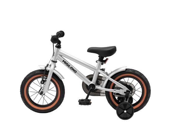 Детский велосипед Miqilong ST 12" сріблий (RBB-ST12-SILVER), изображение 3 Детский велосипед Miqilong ST 12" сріблий (RBB-ST12-SILVER), изображение 3