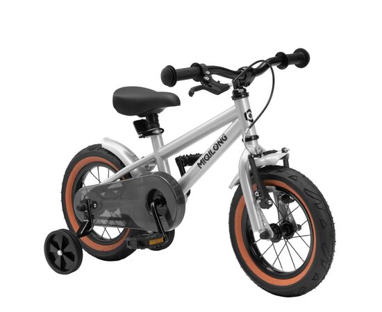 Детский велосипед Miqilong ST 12" сріблий (RBB-ST12-SILVER)