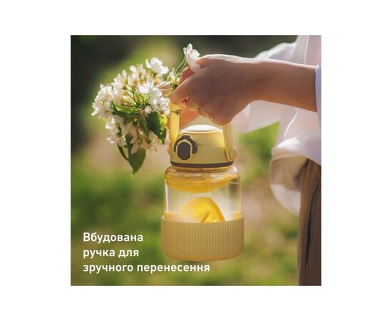 Бутылка для воды Buydeem DG78 800 мл Mellow Yellow (DG78-MY), изображение 6 Бутылка для воды Buydeem DG78 800 мл Mellow Yellow (DG78-MY), изображение 6