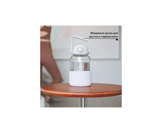 Бутылка для воды Buydeem DG78 800 мл Oats White (DG78-OW), изображение 2 Бутылка для воды Buydeem DG78 800 мл Oats White (DG78-OW), изображение 2