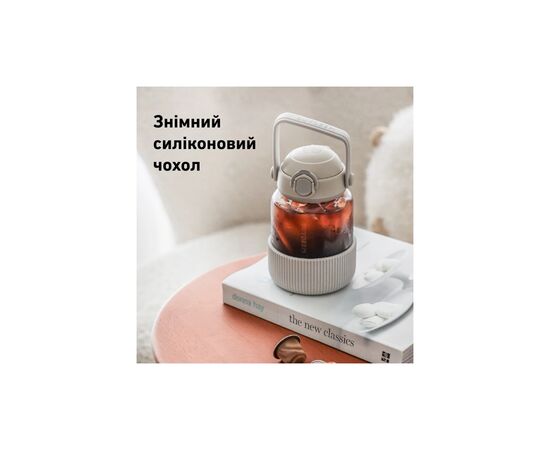 Бутылка для воды Buydeem DG78 800 мл Oats White (DG78-OW), изображение 3 Бутылка для воды Buydeem DG78 800 мл Oats White (DG78-OW), изображение 3