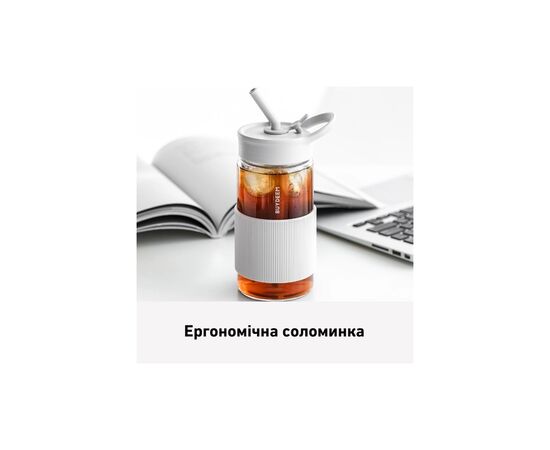 Бутылка для воды Buydeem CD1017 500 мл Oats White (CD1017-OW), изображение 2 Бутылка для воды Buydeem CD1017 500 мл Oats White (CD1017-OW), изображение 2