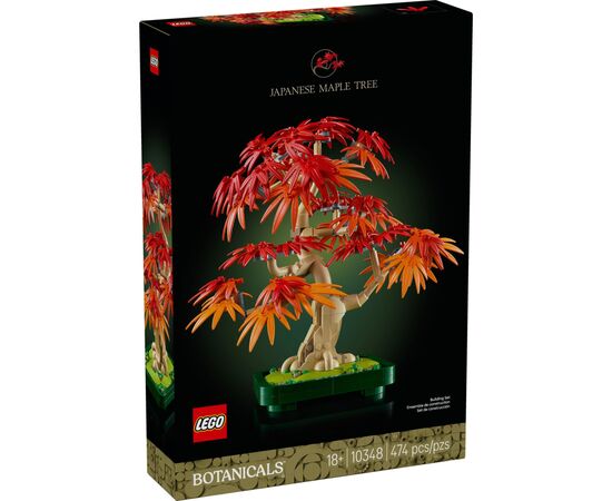 Конструктор LEGO Botanicals Бонсай з японського червоного клена (10348)