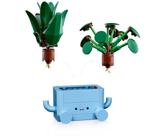Конструктор LEGO Botanicals Счастливые растения (10349), изображение 4 Конструктор LEGO Botanicals Счастливые растения (10349), изображение 4