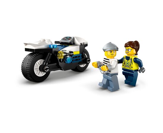 Конструктор LEGO City Преследование на полицейском мотоцикле (60455), изображение 3 Конструктор LEGO City Преследование на полицейском мотоцикле (60455), изображение 3