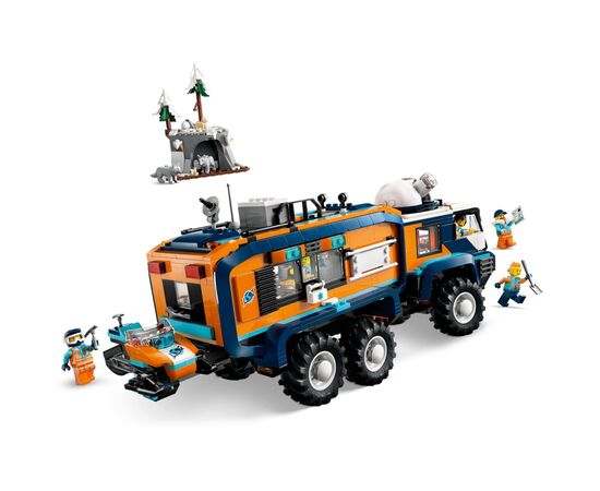 Конструктор LEGO City Арктический исследовательский грузовик с научной лабораторией (60471), изображение 3 Конструктор LEGO City Арктический исследовательский грузовик с научной лабораторией (60471), изображение 3