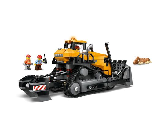 Конструктор LEGO City Желтый бульдозер (60466), изображение 4 Конструктор LEGO City Желтый бульдозер (60466), изображение 4
