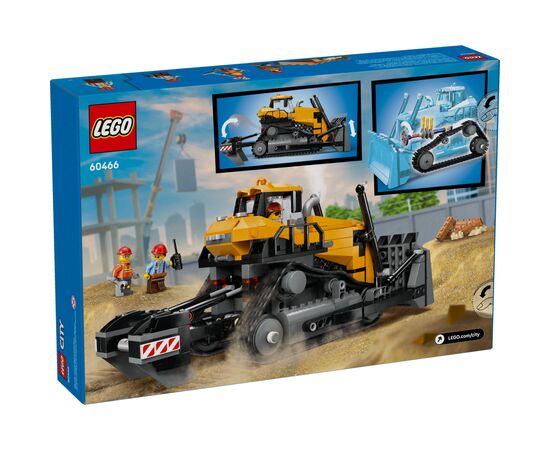 Конструктор LEGO City Желтый бульдозер (60466), изображение 7 Конструктор LEGO City Желтый бульдозер (60466), изображение 7