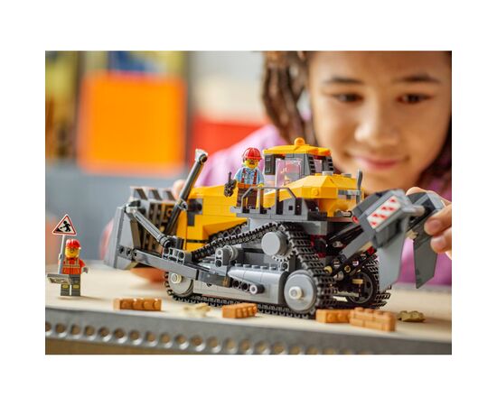 Конструктор LEGO City Желтый бульдозер (60466), изображение 9 Конструктор LEGO City Желтый бульдозер (60466), изображение 9