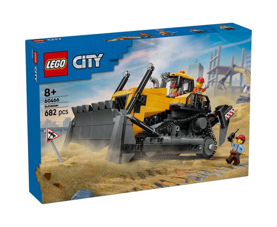 Конструктор LEGO City Желтый бульдозер (60466)