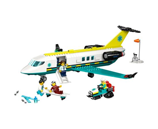 Конструктор LEGO City Літак швидкої медичної допомоги (60465), зображення 2 Конструктор LEGO City Літак швидкої медичної допомоги (60465), зображення 2
