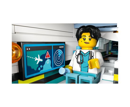 Конструктор LEGO City Літак швидкої медичної допомоги (60465), зображення 7 Конструктор LEGO City Літак швидкої медичної допомоги (60465), зображення 7
