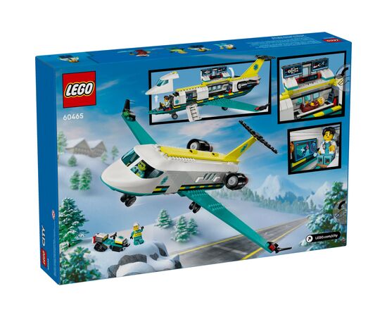 Конструктор LEGO City Літак швидкої медичної допомоги (60465), зображення 8 Конструктор LEGO City Літак швидкої медичної допомоги (60465), зображення 8