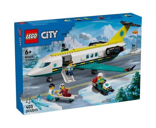 Конструктор LEGO City Самолет скорой медицинской помощи (60465)