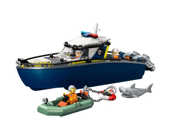 Конструктор LEGO City Преследование на полицейском катере (60456), изображение 2 Конструктор LEGO City Преследование на полицейском катере (60456), изображение 2