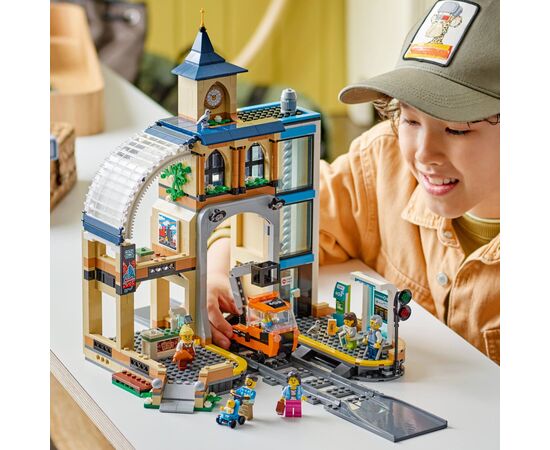 Конструктор LEGO City Центральный железнодорожный вокзал (60469), изображение 10 Конструктор LEGO City Центральный железнодорожный вокзал (60469), изображение 10