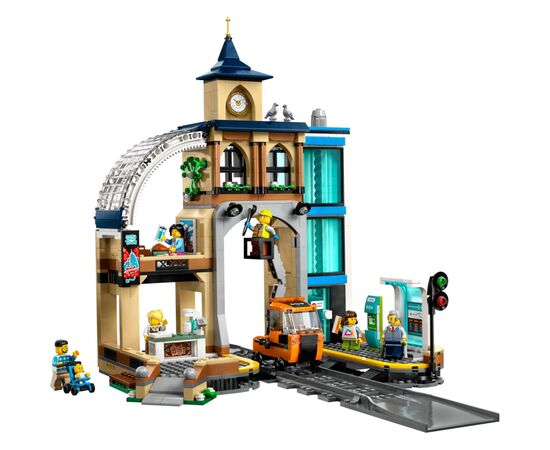 Конструктор LEGO City Центральный железнодорожный вокзал (60469), изображение 2 Конструктор LEGO City Центральный железнодорожный вокзал (60469), изображение 2