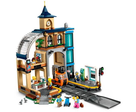 Конструктор LEGO City Центральный железнодорожный вокзал (60469), изображение 3 Конструктор LEGO City Центральный железнодорожный вокзал (60469), изображение 3