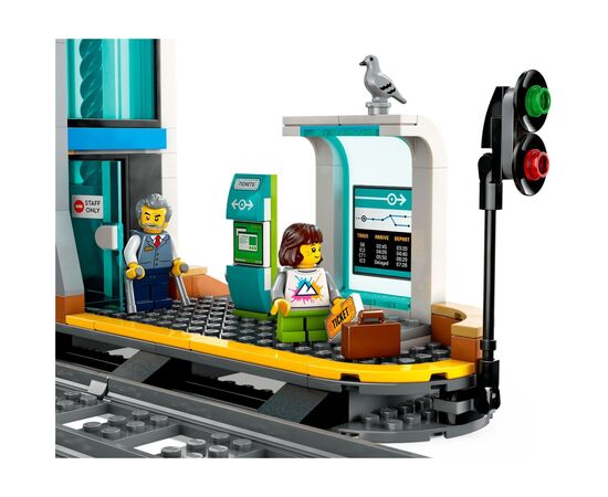 Конструктор LEGO City Центральный железнодорожный вокзал (60469), изображение 5 Конструктор LEGO City Центральный железнодорожный вокзал (60469), изображение 5
