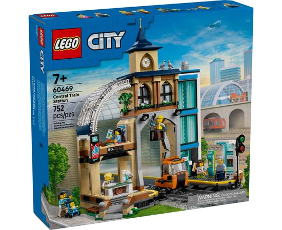 Конструктор LEGO City Центральный железнодорожный вокзал (60469)