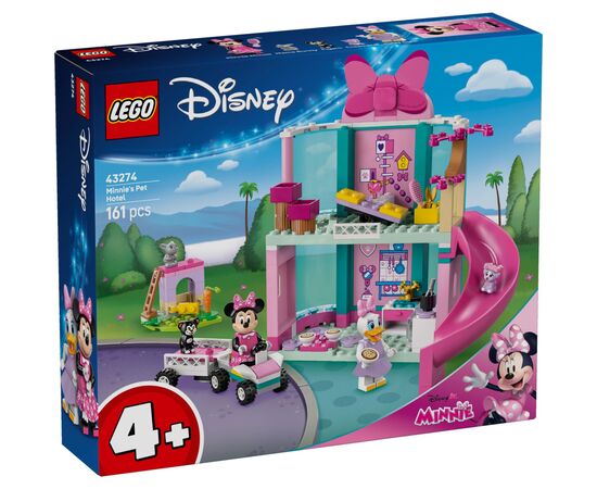 Конструктор LEGO Disney Готель Мінні для домашніх тварин (43274)