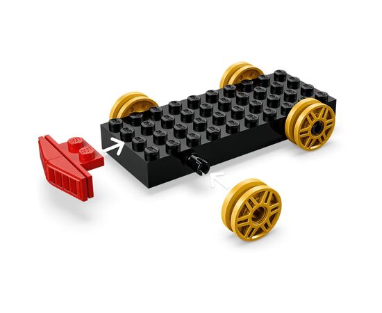 Конструктор LEGO Disney и Pixar Празднование из Истории игрушек: поезд и авто для гонок (43264), изображение 4 Конструктор LEGO Disney и Pixar Празднование из Истории игрушек: поезд и авто для гонок (43264), изображение 4