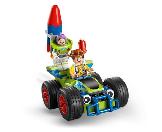 Конструктор LEGO Disney и Pixar Празднование из Истории игрушек: поезд и авто для гонок (43264), изображение 5 Конструктор LEGO Disney и Pixar Празднование из Истории игрушек: поезд и авто для гонок (43264), изображение 5