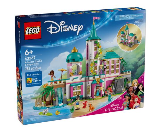 Конструктор LEGO Disney Замок принцессы и королевские любимцы (43267)