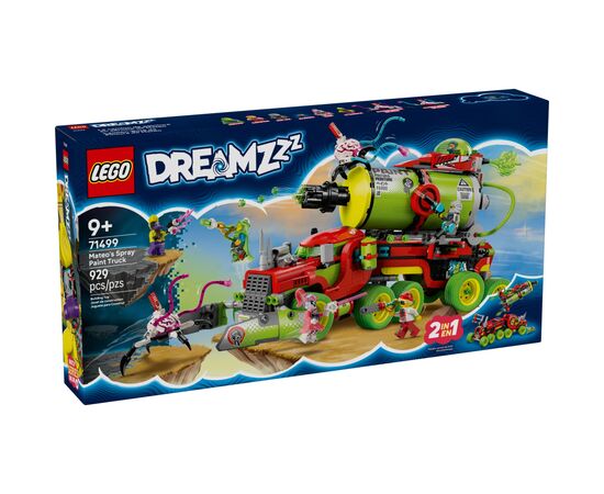Конструктор LEGO DREAMZzzzz Грузовик Матео с аэрозольной краской (71499)