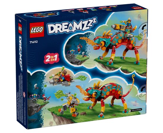 Конструктор LEGO DREAMZzz Вогняний хамелеон Матео (71492), зображення 6 Конструктор LEGO DREAMZzz Вогняний хамелеон Матео (71492), зображення 6
