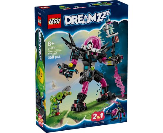 Конструктор LEGO DREAMZzzzz Матео против робота Кибермозга (71495)